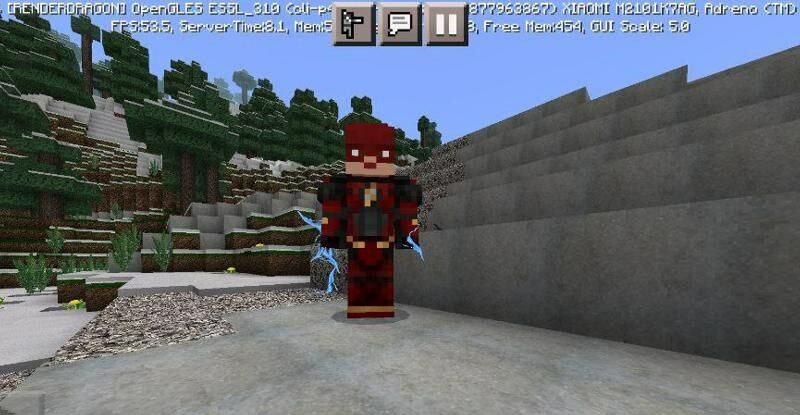 Flash Mod for Minecraft PE