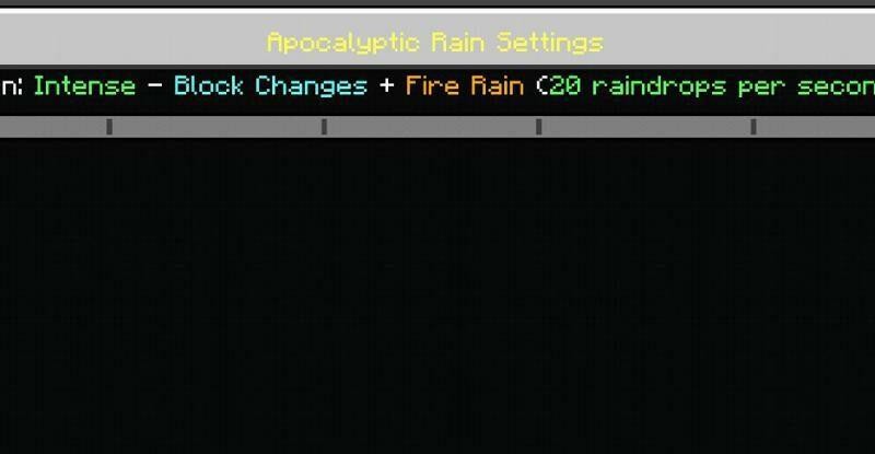 Rain Mod for Minecraft PE