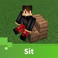 Sit Mod for Minecraft PE