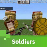 Soldiers Mod for Minecraft PE