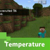 Temperature Mod for Minecraft PE