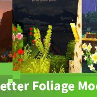 Minecraft PE Better Foliage Mod