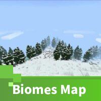 Minecraft PE Biomes Map
