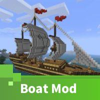 Minecraft PE Boat Mod