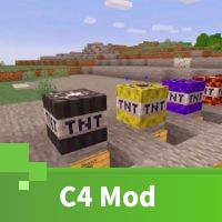 Minecraft PE C4 Mod