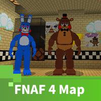 Minecraft PE FNAF 4 Map