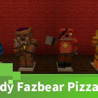 Minecraft PE Freddy Fazbear Pizza Map