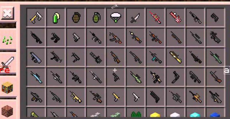 Gun Mod for Minecraft PE