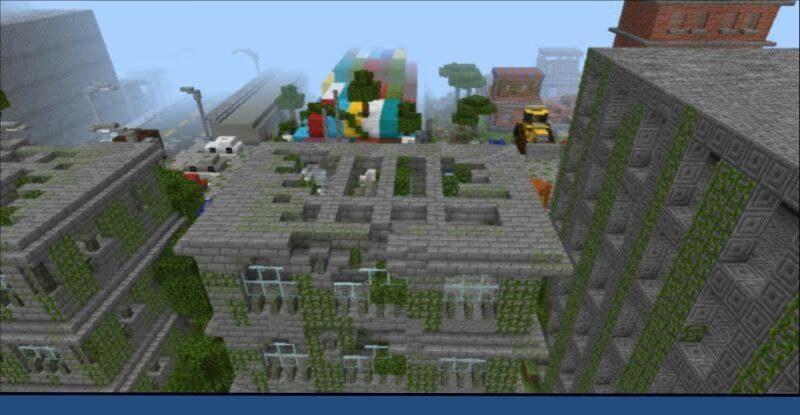 Minecraft PE Apocalyptic City Map
