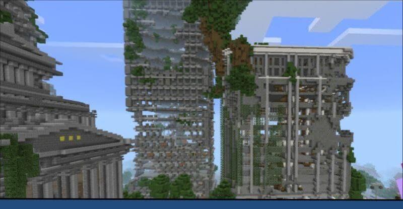 Minecraft PE Apocalyptic City Map