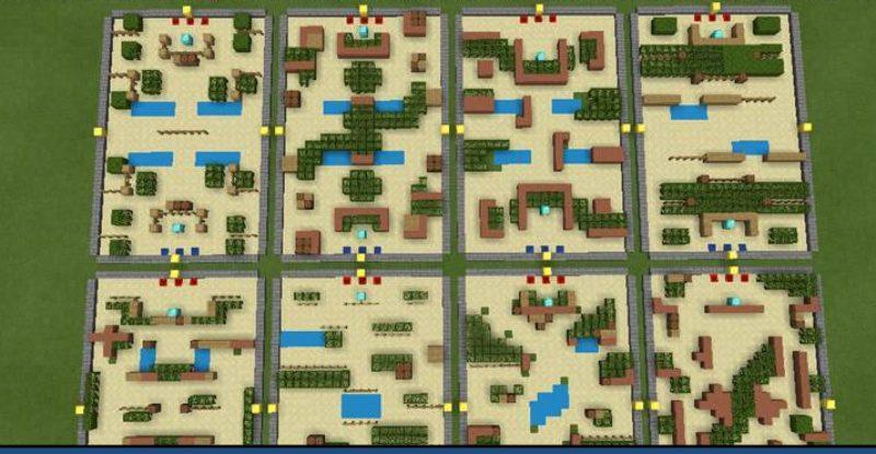 Minecraft PE Brawl Stars Map
