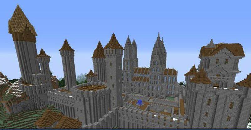 Minecraft PE Castle Maps