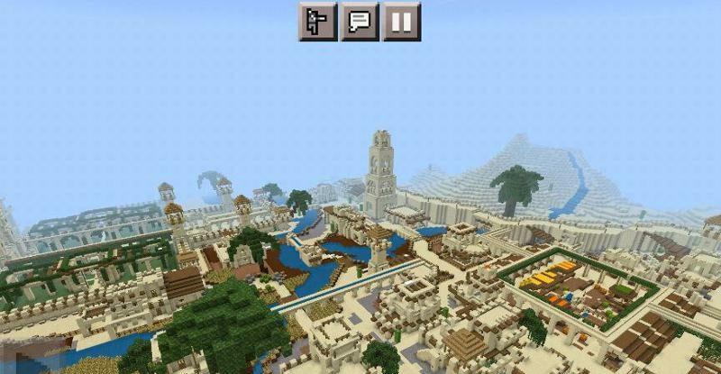 Minecraft PE Desert City Map