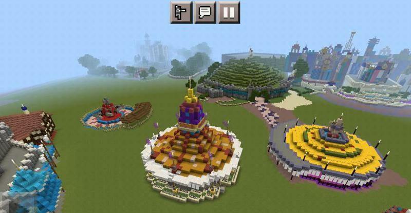 Minecraft PE Disneyland Map