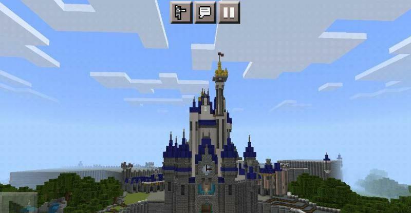 Minecraft PE Disneyland Map