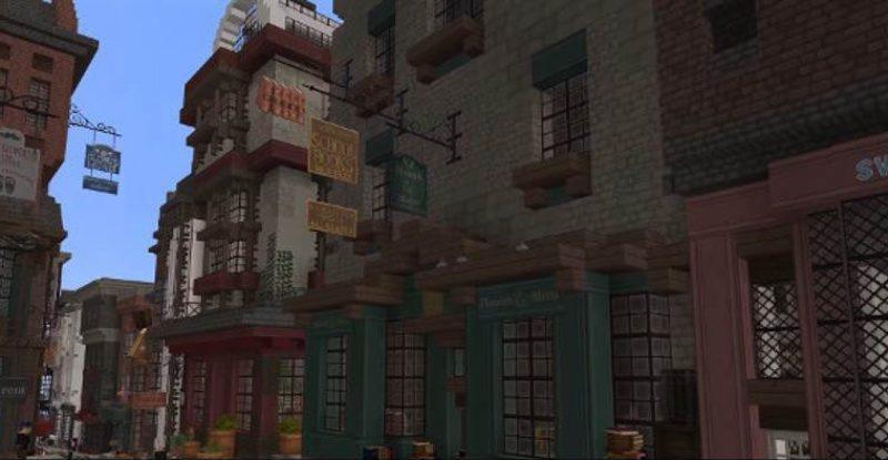 Minecraft PE Hogwarts Map
