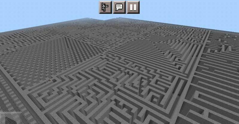 Minecraft PE Maze Runner Map