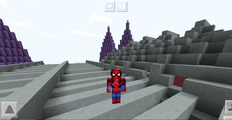 Minecraft PE Spiderman Addon