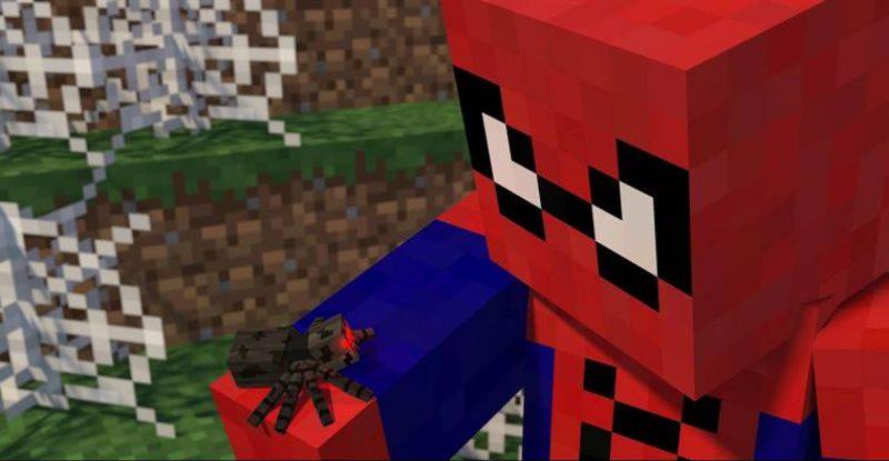 Minecraft PE Spiderman Addon