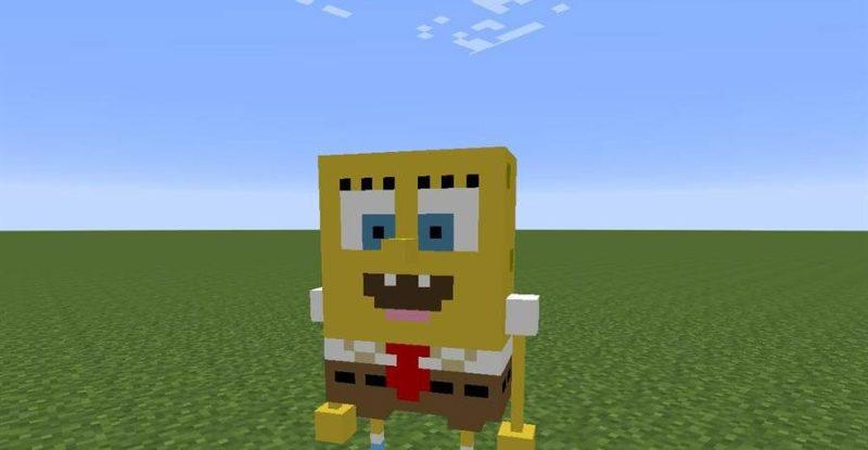 Minecraft PE SpongeBob Mod