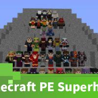 Minecraft PE Superhero Mod