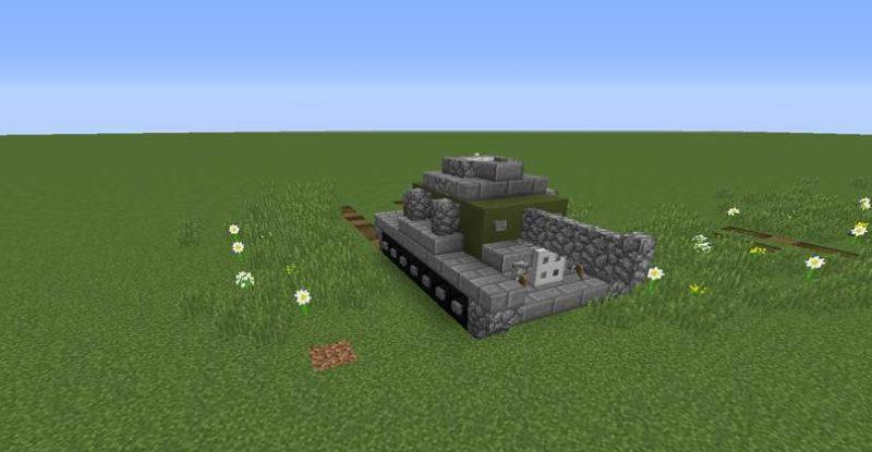 Minecraft PE Tank Mod
