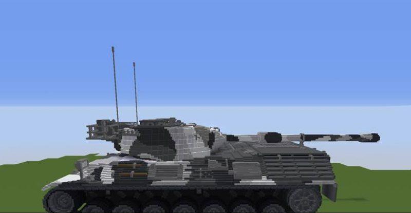 Minecraft PE Tank Mod