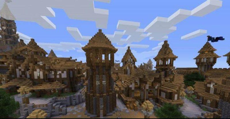 Minecraft PE Village Maps