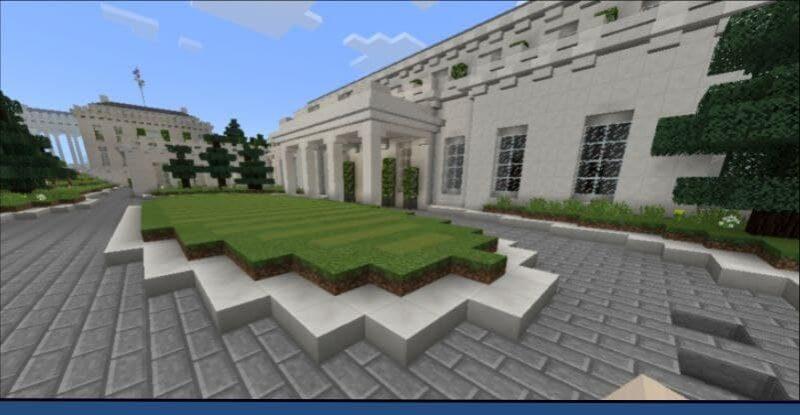 Minecraft PE White House Map