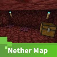 Minecraft PE Nether Map