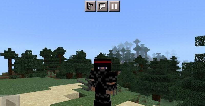 Ninja Mod for Minecraft PE