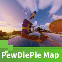 Minecraft PE PewDiePie Map
