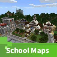 Minecraft PE School Maps