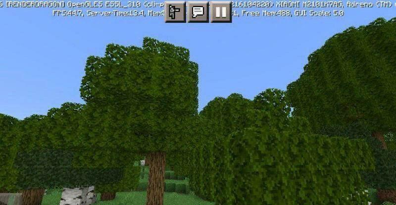 Minecraft PE Better Foliage Texture Pack