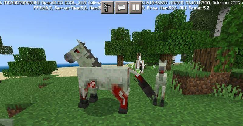Minecraft PE Horse Texture Pack