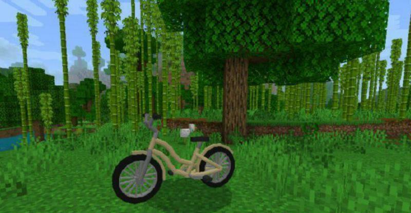 Minecraft PE Bicycle Mod
