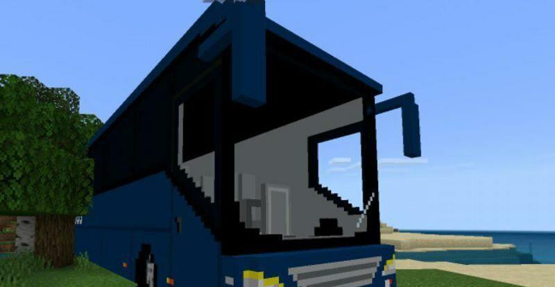 Minecraft PE Bus Mod