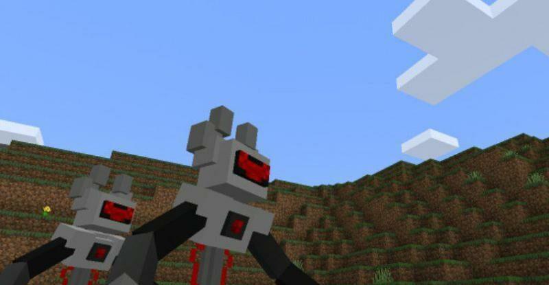 Minecraft PE Robot Mod