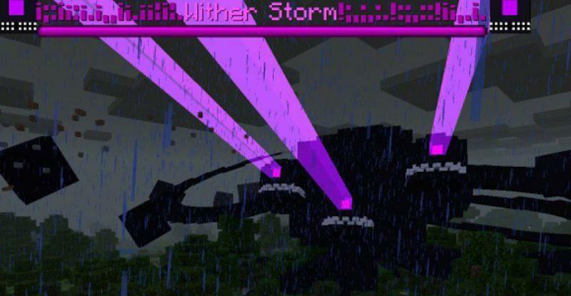 Minecraft PE Storm Mod