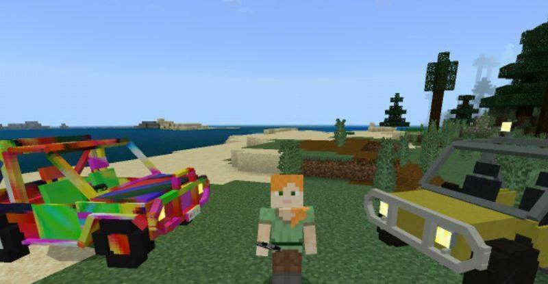 Minecraft PE Taxi Mod