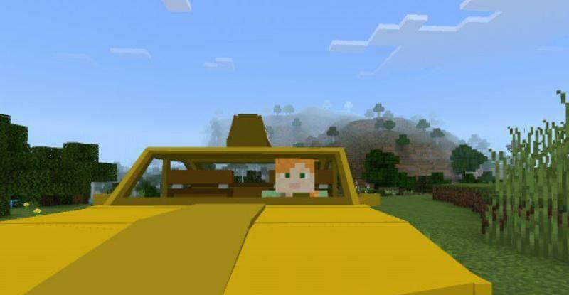 Minecraft PE Taxi Mod