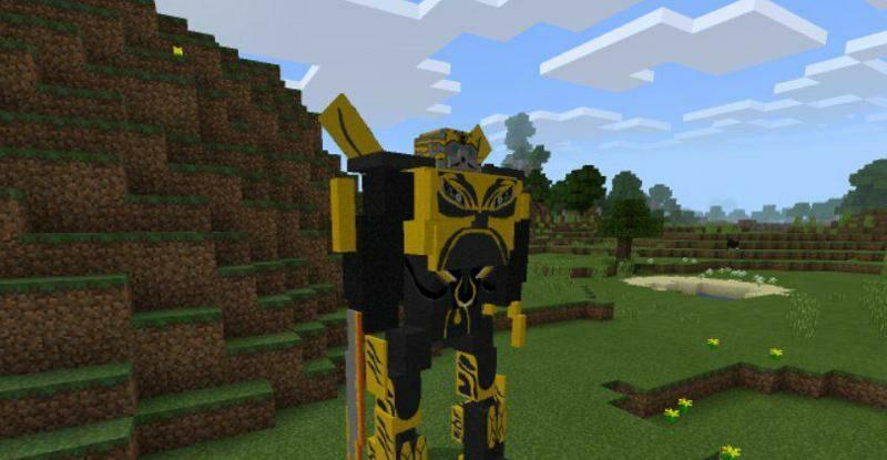 Minecraft PE Transformers Mod