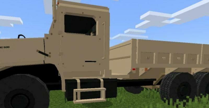 Minecraft PE Truck Mod