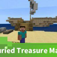 Minecraft PE Buried Treasure Map
