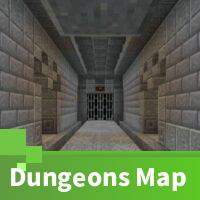 Minecraft PE Dungeons Map