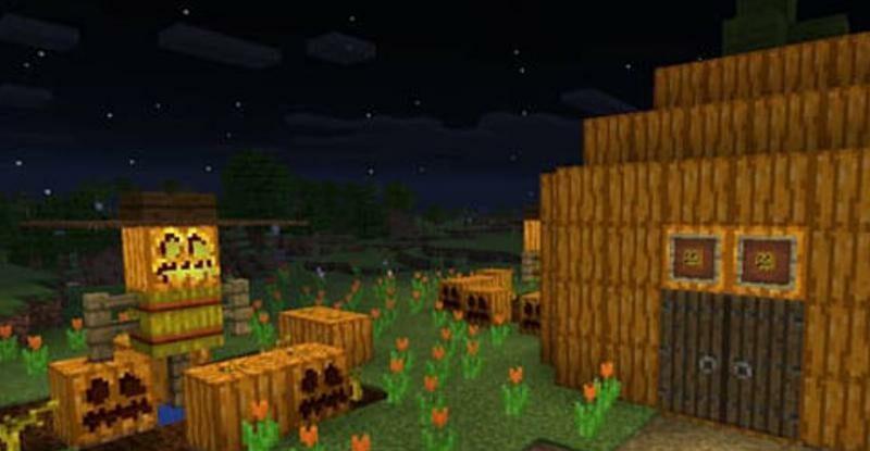 Minecraft PE Halloween Map