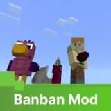 Minecraft PE Banban Mod Free Download