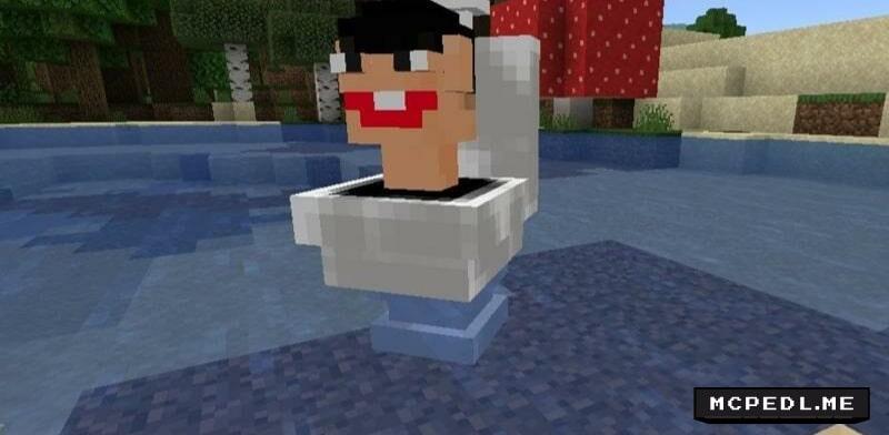 Minecraft PE Skibidi Toilet Mod