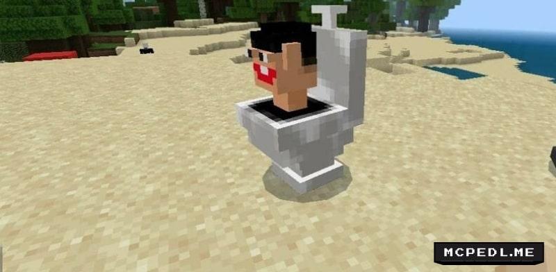 Minecraft PE Skibidi Toilet Mod