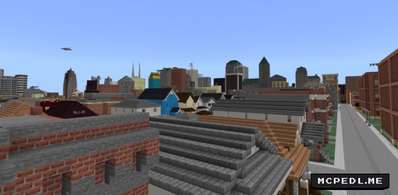 Minecraft PE The City of Swagtropolis Map